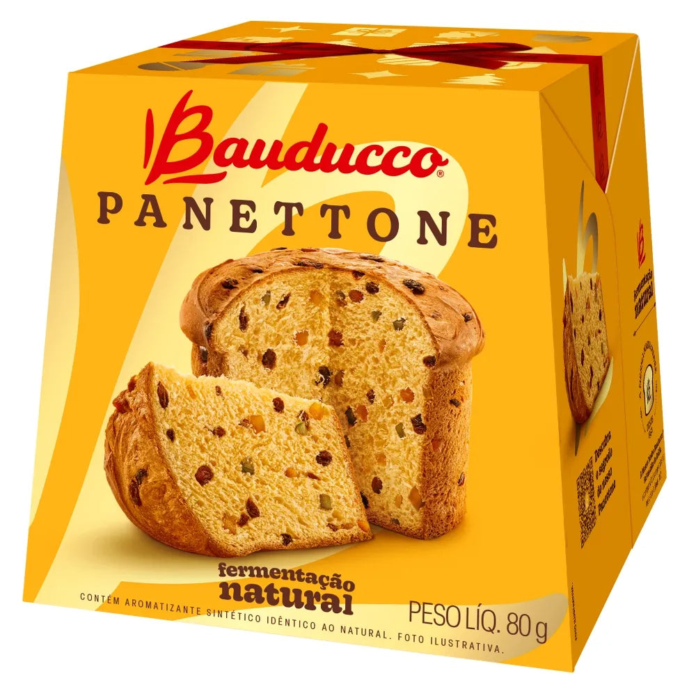 Mini Panettone Bauducco 80g | 6 unidades