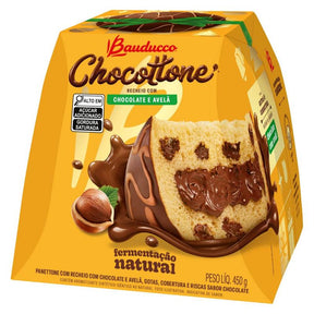 Chocottone Recheio Sabor Avelã Bauducco 450g | 1 unidade