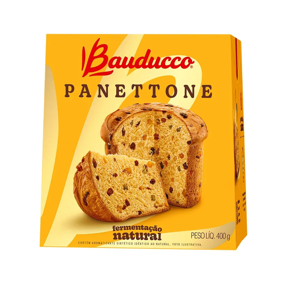 Panettone Bauducco 400g | 6 unidades
